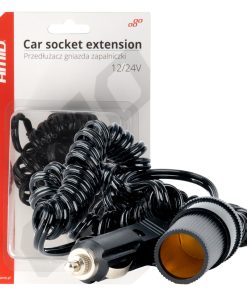 Alargador de toma de mechero 12V 24V 300cm AMIO-03805