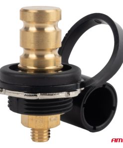 Conector alimentación batería negro menos con tapón 3/8 M10 12V 24V 48V 250A AMIO-03813 6 Conector alimentación batería negro menos con tapón 3/8 M10 12V 24V 48V 250A AMIO-03813