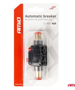Fusible automático, disyuntor 12-48V 40A AMIO-03817