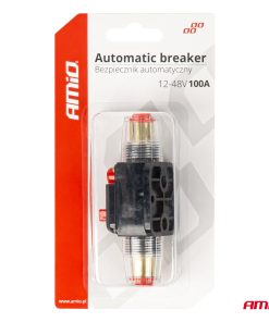Fusible automático, disyuntor 12-48V 100A AMIO-03821