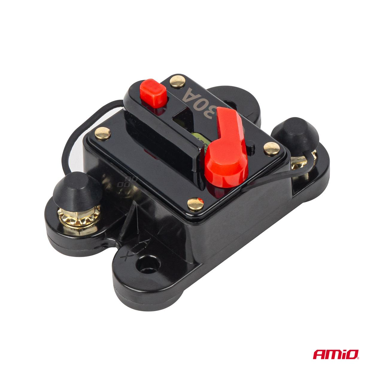Fusible automático, disyuntor 12-48V 30A AMIO-03824 2 Fusible automático, disyuntor 12-48V 30A AMIO-03824