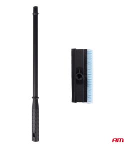 Limpiacristales con palo de plástico 20cm cabeza 54cm largo AMIO-03852 12 Limpiacristales con palo de plástico 20cm cabeza 54cm largo AMIO-03852
