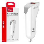 Cargador de coche USB-A 2.1A 12/24V AMiO-03873