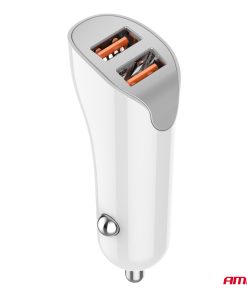 Cargador de coche 2x USB-A 2.1A 12/24V AMiO-03874 8 Cargador de coche 2x USB-A 2.1A 12/24V AMiO-03874