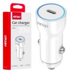 Cargador de coche USB-C 20W 12/24V AMiO-03880