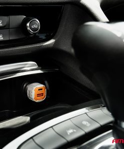 Cargador de coche USB-A + USB-C 38W 12/24V AMiO-03883