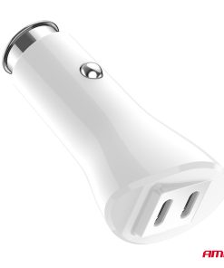 Cargador de coche 2xUSB-C 40W 12/24V AMiO-03884 8 Cargador de coche 2xUSB-C 40W 12/24V AMiO-03884