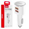 Cargador de coche 2x USB-A 3.4A 12/24V AMiO-03888