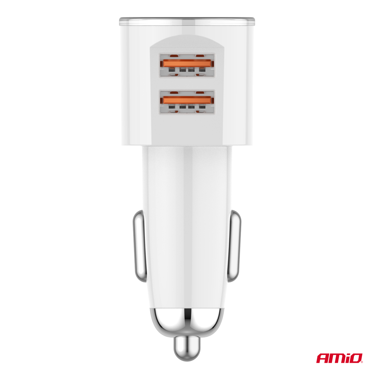 Cargador de coche 2x USB-A 3.4A 12/24V AMiO-03888 4 Cargador de coche 2x USB-A 3.4A 12/24V AMiO-03888