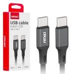 Cable 'USB-C a USB-C 60W 100cm FullLINK AMIO-03902