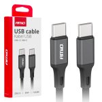 Cable 'USB-C a USB-C 60W 200cm FullLINK AMIO-03903
