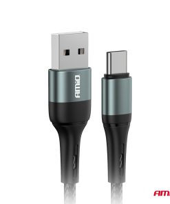 Cable USB a USB-C 3A 100cm FullLINK AMIO-03911 4 Cable USB a USB-C 3A 100cm FullLINK AMIO-03911