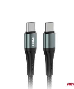 Cable 'USB-C a USB-C 60W 100cm FullLINK AMIO-03914