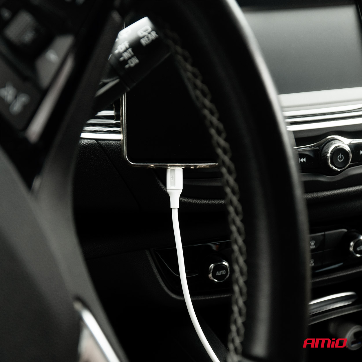 Cable USB a USB-C 3A 100cm FullLINK AMIO-03917 4 Cable USB a USB-C 3A 100cm FullLINK AMIO-03917