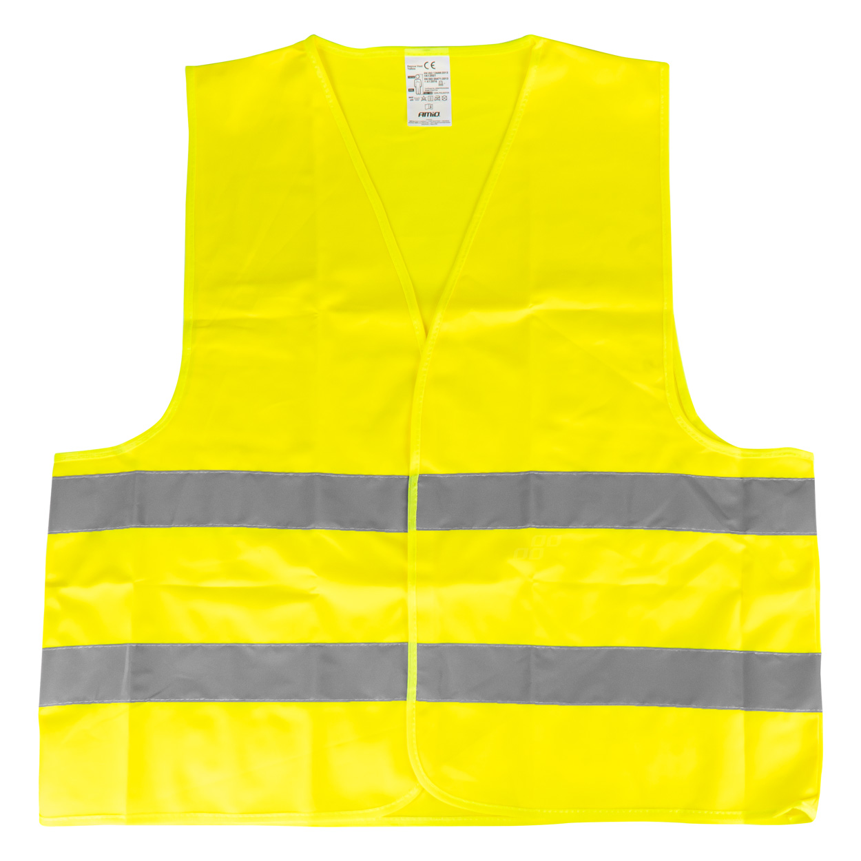 Chaqueta reflectante XXXL amarilla posee certificado AMIO-03935 1 Chaqueta reflectante XXXL amarilla posee certificado AMIO-03935
