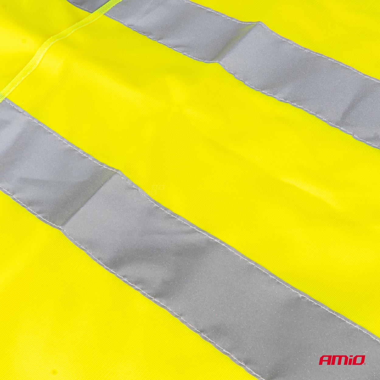 Chaqueta reflectante XXXL amarilla posee certificado AMIO-03935 3 Chaqueta reflectante XXXL amarilla posee certificado AMIO-03935