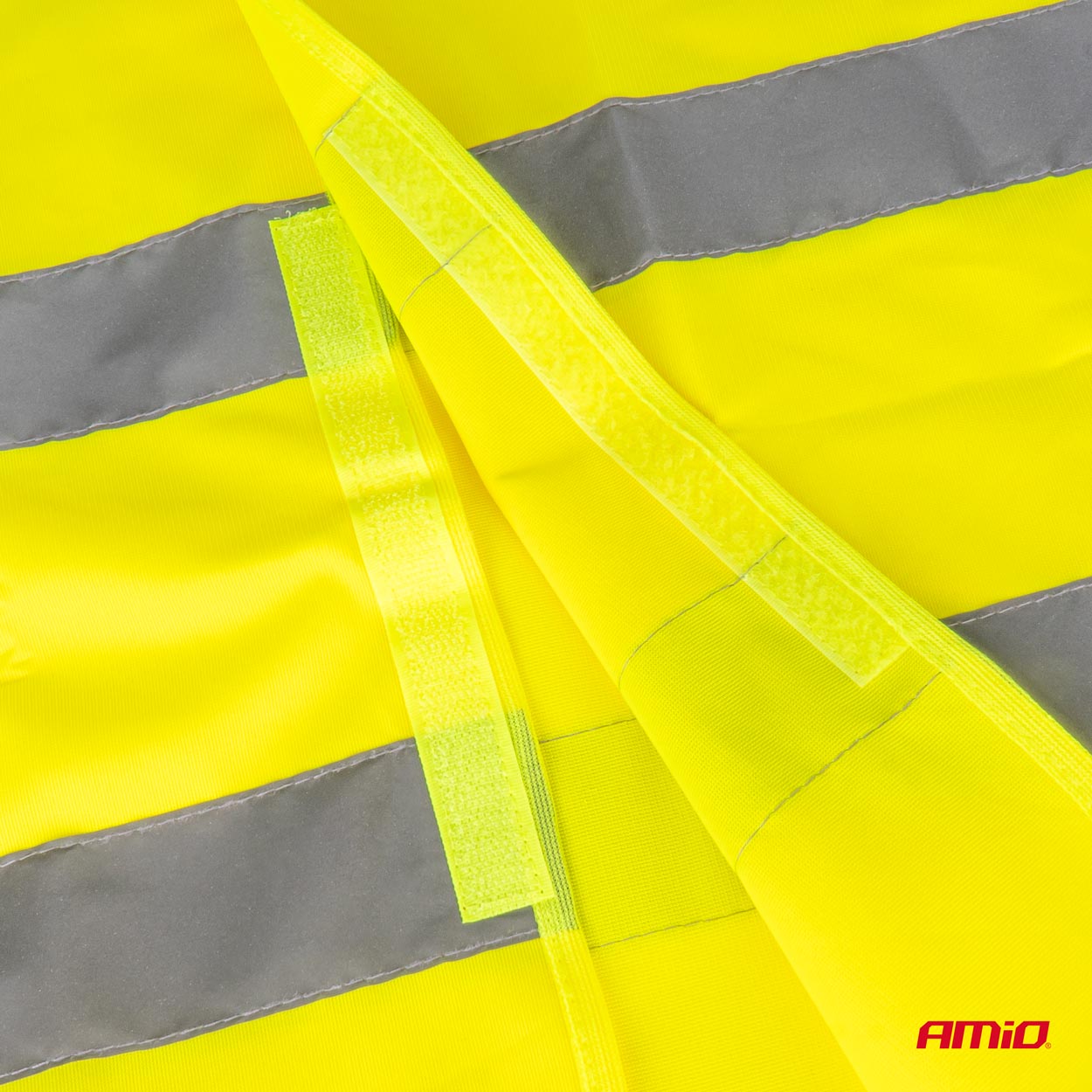 Chaqueta reflectante XXXL amarilla posee certificado AMIO-03935 4 Chaqueta reflectante XXXL amarilla posee certificado AMIO-03935