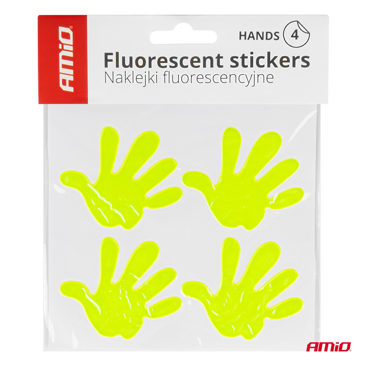 Set de adhesivos fluorescentes MANOS AMIO-03942 3 Set de adhesivos fluorescentes MANOS AMIO-03942