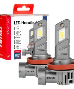 Kit LED X5-series WINGER H8 H9 H11 6000K max 50W AMIO-03947