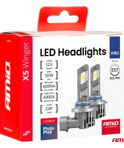 Kit LED X5-series WINGER HIR2 6000K max 50W AMIO-03950