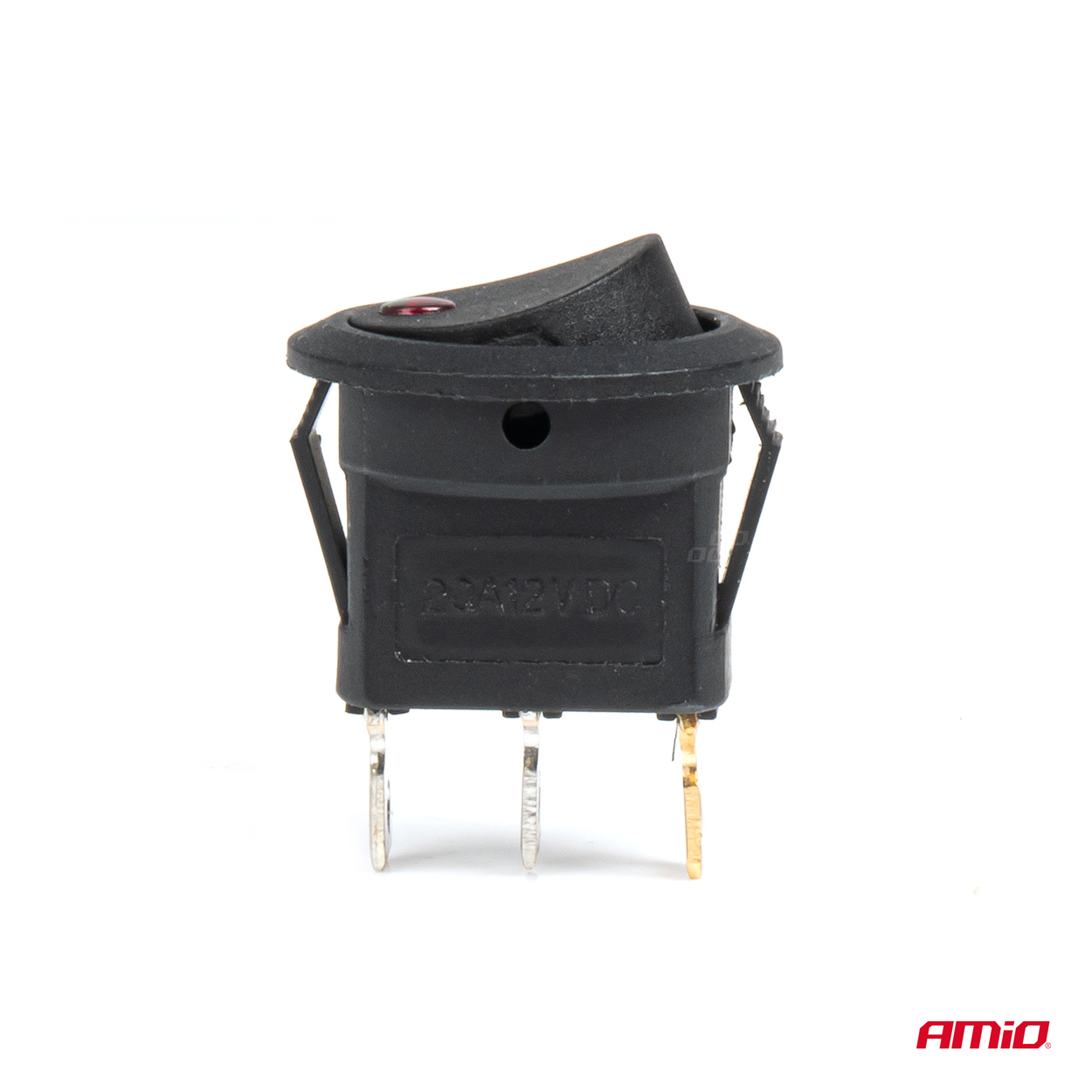 Interruptor Redondo Rojo AMIO-03961 3 Interruptor Redondo Rojo AMIO-03961