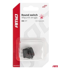 Interruptor Redondo Rojo AMIO-03961 9 Interruptor Redondo Rojo AMIO-03961