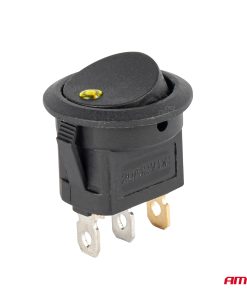 Interruptor Redondo Amarillo AMIO-03962
