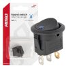 Interruptor redondo con luz azul AMIO-03963