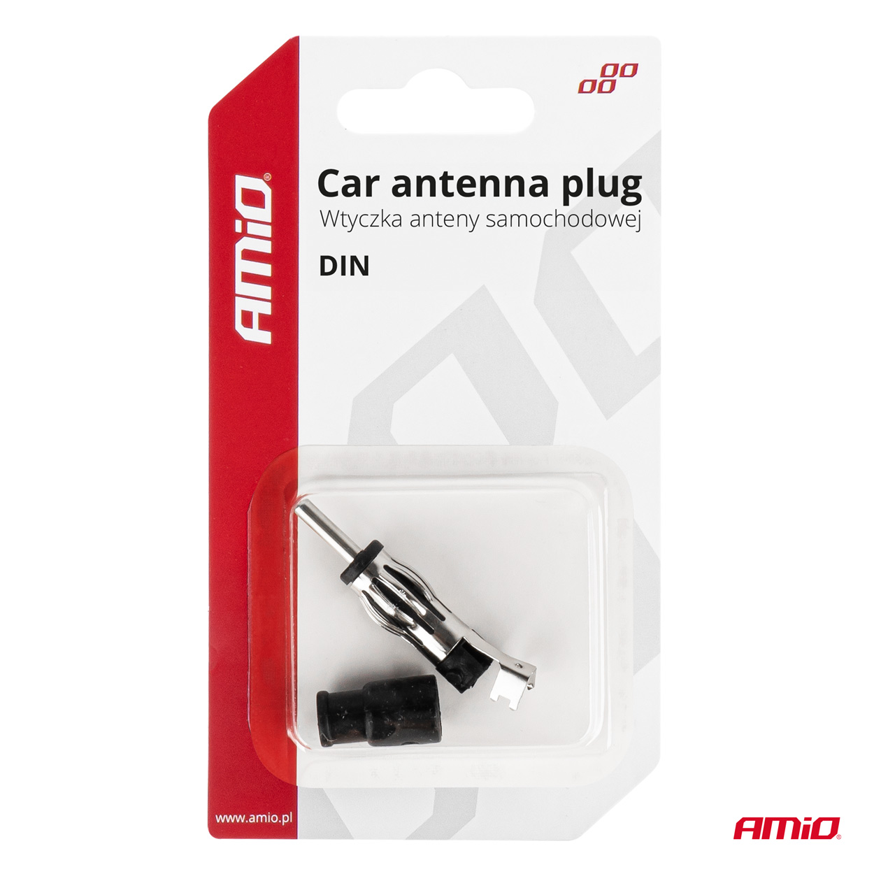 Conector de antena de coche DIN AMIO-03969 5 Conector de antena de coche DIN AMIO-03969