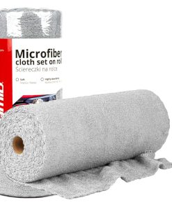 Juego de panos de microfibra en rollo 30x30cm 120g AMIO-03974