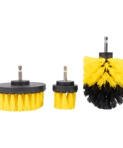 Cepillos de limpieza para taladro atornillador 3 el. AMIO-04017