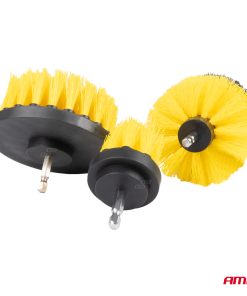 Cepillos de limpieza para taladro atornillador 3 el. AMIO-04017