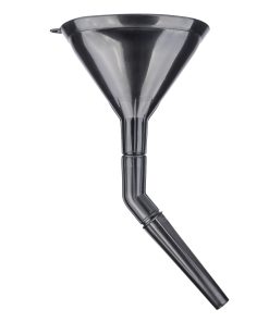 Embudo universal de plástico con colador elíptico de 3 piezas 14 cm AMIO-04037
