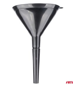 Embudo universal de plástico con colador elíptico de 3 piezas 14 cm AMIO-04037