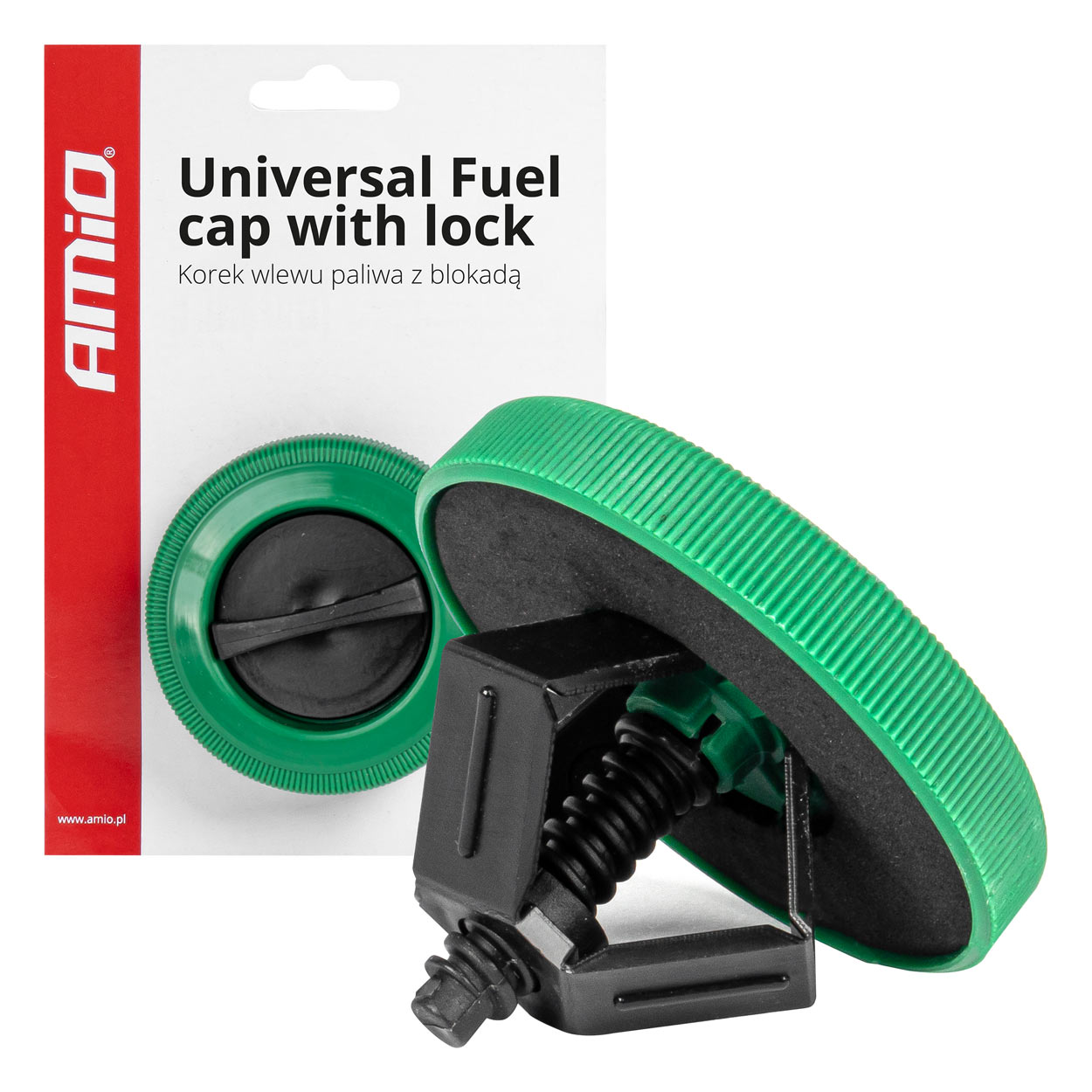 Tapón universal de emergencia con cerradura AMIO-04048 1 Tapón universal de emergencia con cerradura AMIO-04048