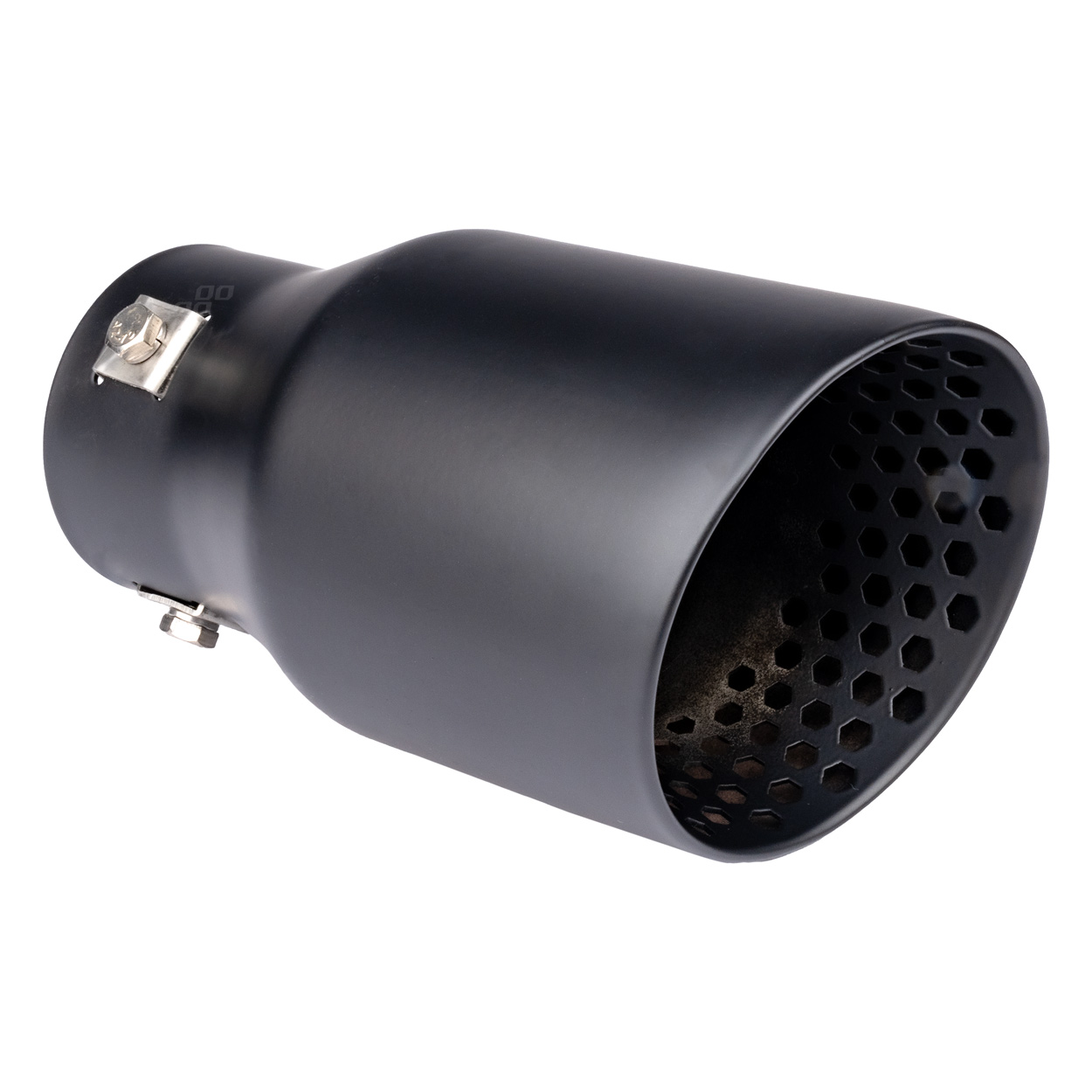 Punta silenciador de escape acero inoxidable negro mate AMIO-04061 2 Punta silenciador de escape acero inoxidable negro mate AMIO-04061