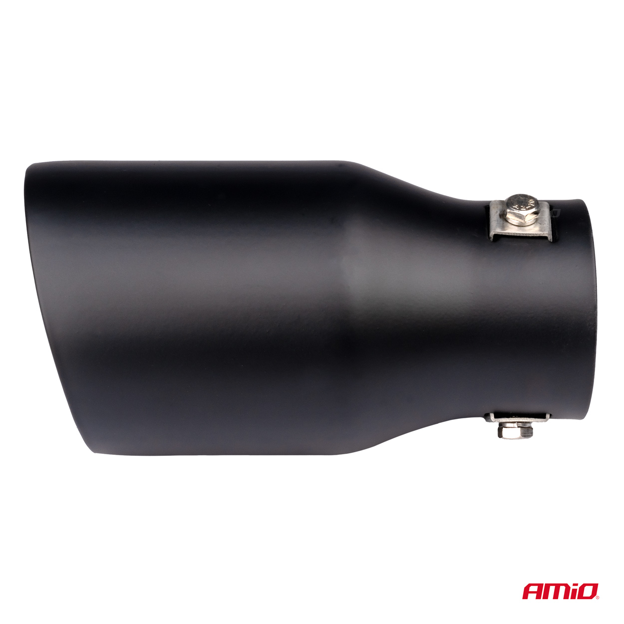Punta silenciador de escape acero inoxidable negro mate AMIO-04061 4 Punta silenciador de escape acero inoxidable negro mate AMIO-04061
