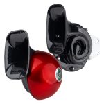 Set de 2 bocinas rojas 125mm 12V AMIO-04075
