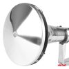 Bocina fanfarria senal cromada 620mm 12V 24V LowTone AMIO-04078