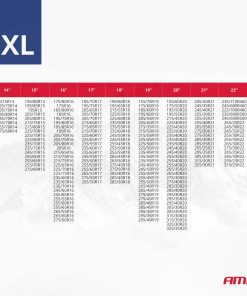Cadenas de nieve textiles XL EN16662-1 Önorm V5121 2 ud AMIO-04083
