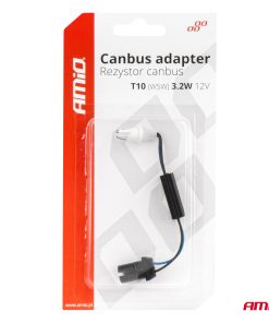 Resistencia (relé) LED Canbus 12V 3.2W T10 enchufe y toma AMIO-04087