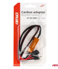 Resistencia (relé) LED Canbus 6? 50W H7 plug and socket AMIO-04089