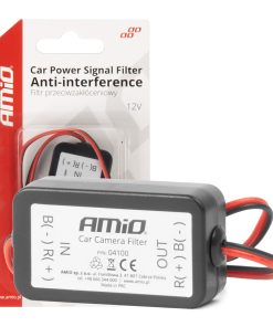 Filtro de senal de alimentación del coche antiinterferencias 12V AMIO-04100
