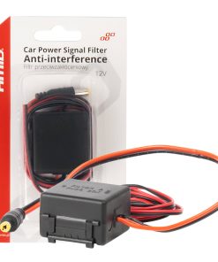 Filtro de senal de alimentación del coche antiinterferencias con enchufe 12V AMIO-04101