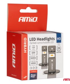 Kit LED Hybrid serie H3 6000K Canbus 60W AMIO-04113