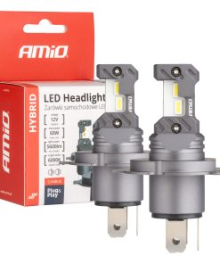 Kit LED Hybrid serie H4 H19 6000K Canbus 60W AMIO-04114