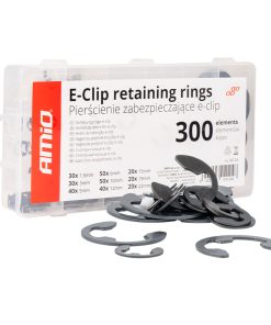 Juego de retención externa E-Clip 300 piezas AMIO-04124