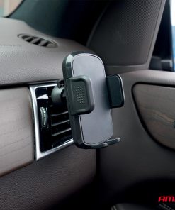 Soporte giratorio para teléfono con salida de aire en el tablero 360° 2 en 1 AMIO-04138