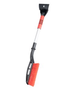 Cepillo quitanieves telescópico con raspador de hielo 75cm-94cm