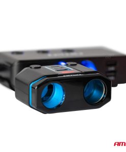 Toma de extensión doble PD30W PD20W QC3.0 12/24V máx. 200W AMIO-04174